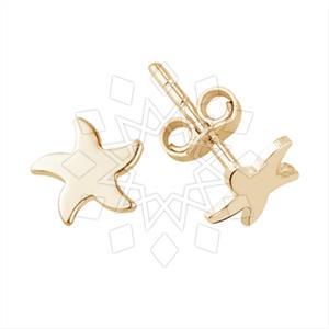 925 Sterling Silver Moon and Stars Minimal Dainty Stud Earrings