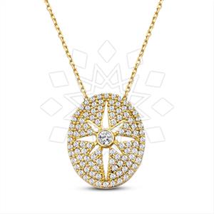 925 Sterling Silver Pendant Necklace