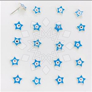 925 Sterling Silver Moon and Stars Unique Piercings