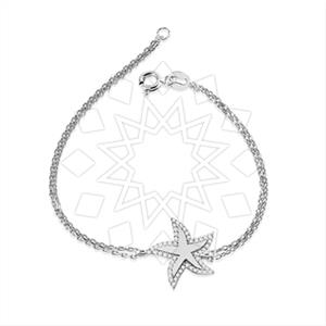 925 Sterling Silver Sea and Shell Classic Bracelets