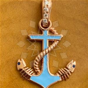 925 Sterling Silver Sea and Shell Classic Pendant