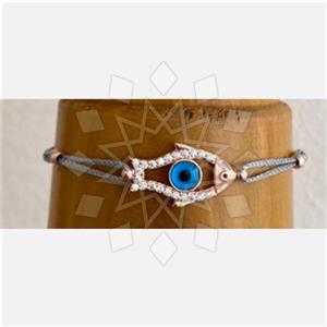 925 Sterling Silver Sea and Shell Macrame String Bracelets