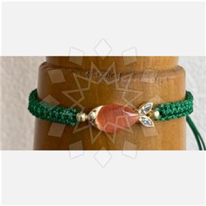 925 Sterling Silver Sea and Shell Macrame String Bracelets