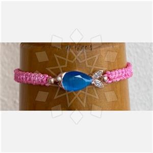 925 Sterling Silver Sea and Shell Macrame String Bracelets