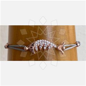 925 Sterling Silver Sea and Shell Macrame String Bracelets