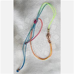 925 Sterling Silver Sea and Shell Macrame String Bracelets