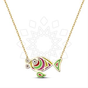 925 Sterling Silver Sea and Shell Pendant Necklace
