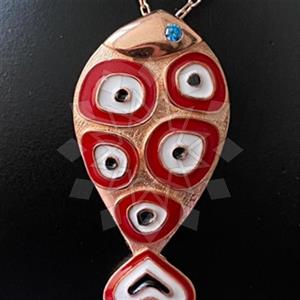 925 Sterling Silver Sea and Shell Pendant Necklace