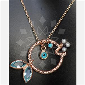 925 Sterling Silver Sea and Shell Pendant Necklace