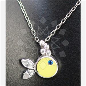 925 Sterling Silver Sea and Shell Pendant Necklace