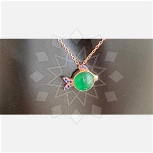 925 Sterling Silver Sea and Shell Pendant Necklace