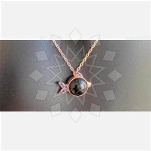 925 Sterling Silver Sea and Shell Pendant Necklace