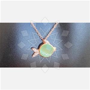 925 Sterling Silver Sea and Shell Pendant Necklace