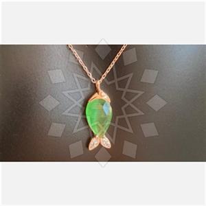 925 Sterling Silver Sea and Shell Pendant Necklace