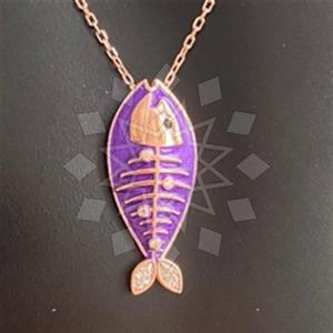 925 Sterling Silver Sea and Shell Pendant Necklace