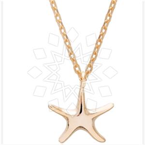 925 Sterling Silver Sea and Shell Pendant Necklace