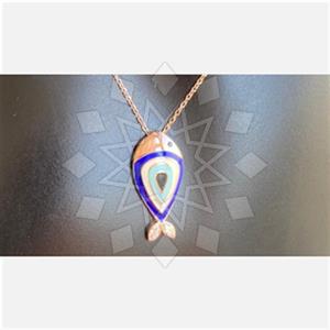 925 Sterling Silver Sea and Shell Pendant Necklace