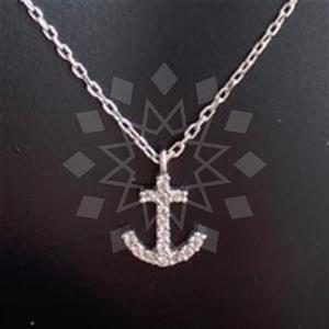 925 Sterling Silver Sea and Shell Pendant Necklace