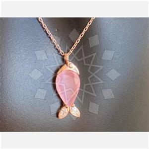 925 Sterling Silver Sea and Shell Pendant Necklace