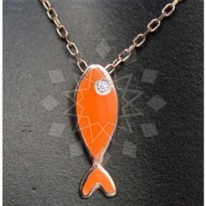 925 Sterling Silver Sea and Shell Pendant Necklace