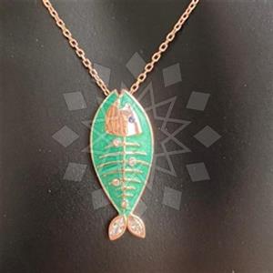 925 Sterling Silver Sea and Shell Pendant Necklace