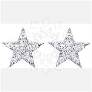 925 Sterling Silver Sea and Shell Stud Earrings