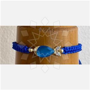 925 Sterling Silver Sea and Shell Macrame String Bracelets