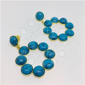 925 Sterling Silver Shimmering  Dangle Earrings