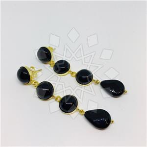 925 Sterling Silver Shimmering  Triple Drop Earrings