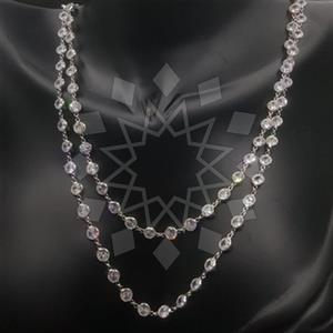 925 Sterling Silver Signature  Beaded Necklace