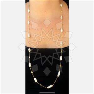 925 Sterling Silver Signature  Beaded Necklace