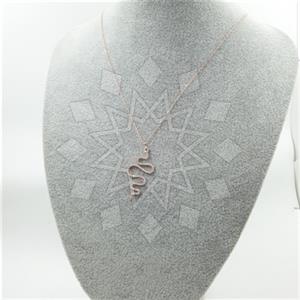 925 Sterling Silver Signature  Pendant Necklace