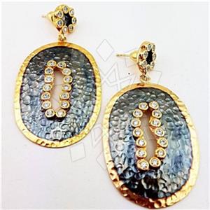 925 Sterling Silver Signature  Statement Earring