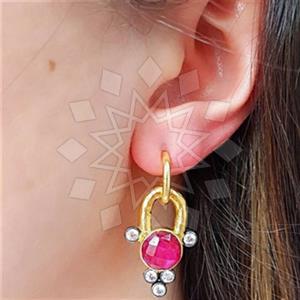 925 Sterling Silver Signature  Statement Earring