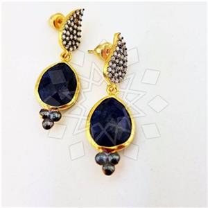 925 Sterling Silver Signature  Statement Earring