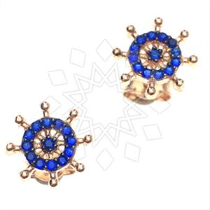 925 Sterling Silver Modern  Stud Earrings