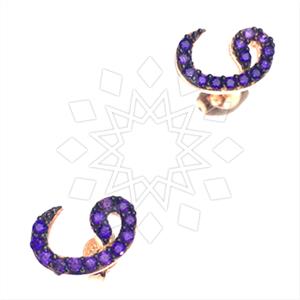 925 Sterling Silver Islamic Stud Earrings