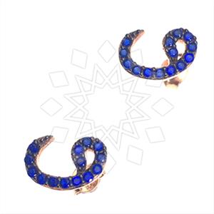 925 Sterling Silver Islamic Stud Earrings