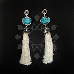 925 Sterling Silver Tassel  Tassel Earring