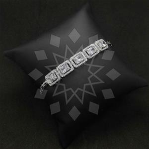 925 Sterling Silver Zirconia  Classic Bracelets