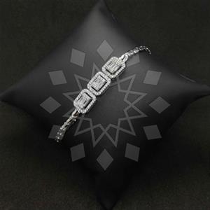 925 Sterling Silver Zirconia  Classic Bracelets