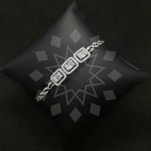 925 Sterling Silver Zirconia  Classic Bracelets