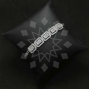 925 Sterling Silver Zirconia  Classic Bracelets