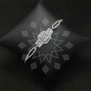 925 Sterling Silver Zirconia  Classic Bracelets