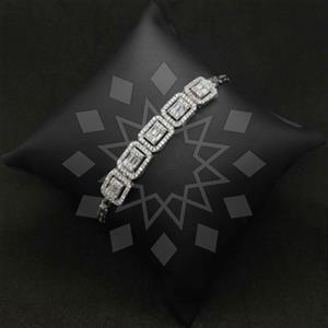 925 Sterling Silver Zirconia  Classic Bracelets