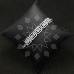 925 Sterling Silver Zirconia  Classic Bracelets