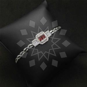 925 Sterling Silver Zirconia  Classic Bracelets