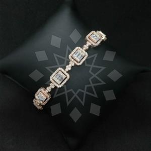 925 Sterling Silver Zirconia  Classic Bracelets