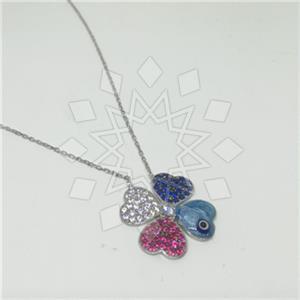 925 Sterling Silver Zirconia  Classic Pendant