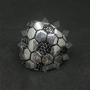 925 Sterling Silver Zirconia  Mens Ring